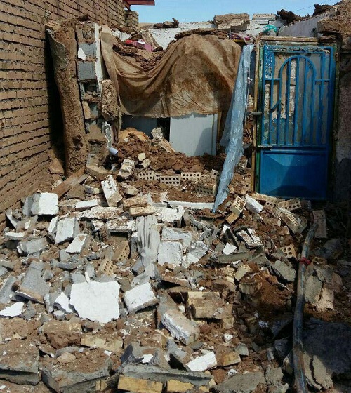 4 روستا در خراسان رضوی 40 تا 100 درصد تخریب شدند