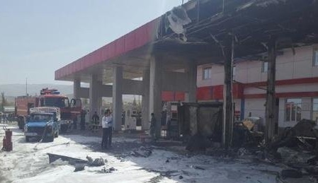 کشته شدن 1 نفر بر اثر انفجار پمپ گاز در شیراز