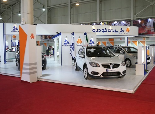 سایپا در نمایشگاه بین‌المللی خودرو در ارومیه