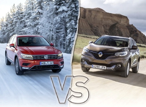 فولکس واگن تیگوآن در مقابل رنو کاجار فولکس واگن تیگوآن در مقابل رنو کاجار