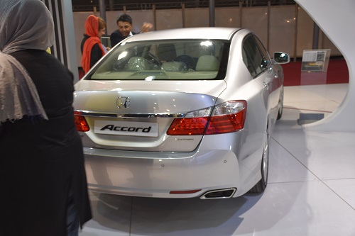 محصولات هوندا در نمایشگاه خودرو شیراز