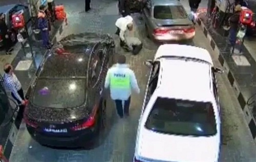 پلیس راهور-شیراز-کتک‌کاری