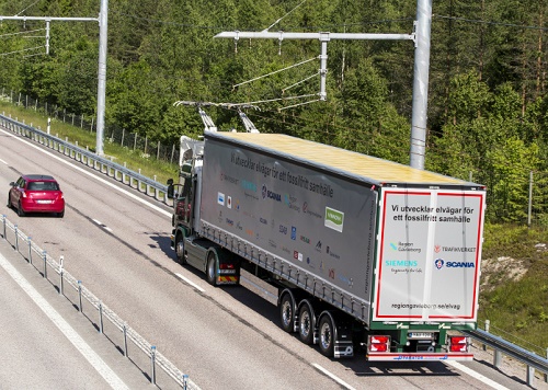 اولین بزرگراه برقی جهان در سوئد