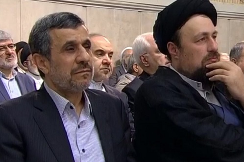 محمود احمدی‌نژاد در مراسم تنفیذ