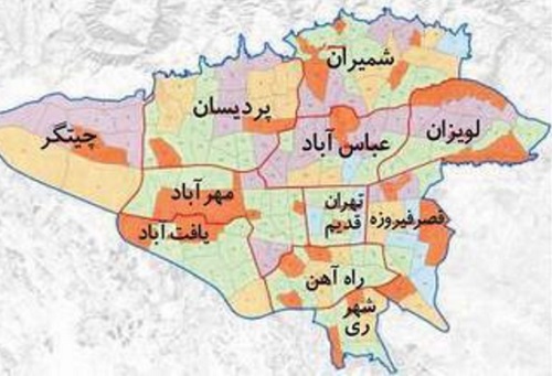 جزئیات جدیدی از طرح تقسیم بندی تهران به 11 منطقه
