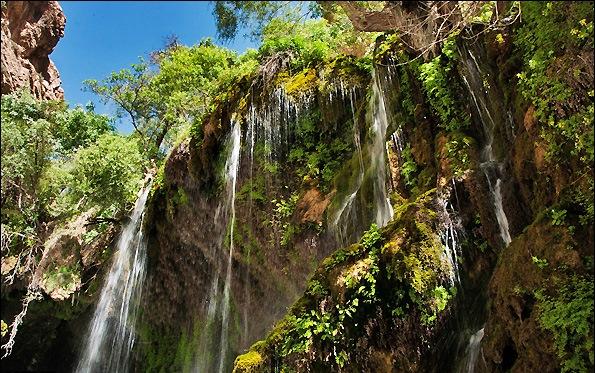 آب ملخ-آبشار-سمیرم