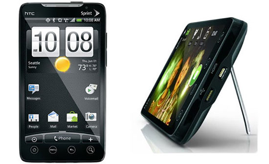 HTC Evo 4G (سال ساخت 2010)