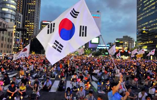 تظاهرات میلیونی مردم کره جنوبی علیه رئیس‌جمهور