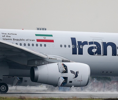 فرود دومین ایرباس 330 مدرن به ایران در فرودگاه مهرآباد