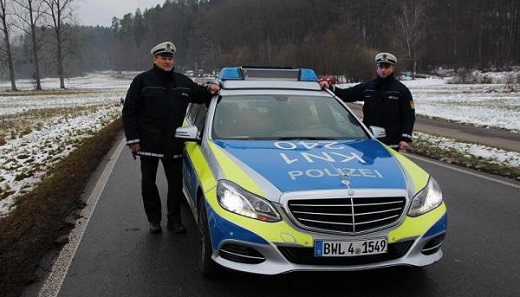 خودروی پلیس آلمان