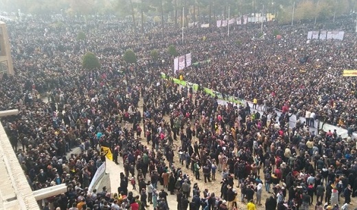 تجمعات اعتراضی کشاورزان اصفهان