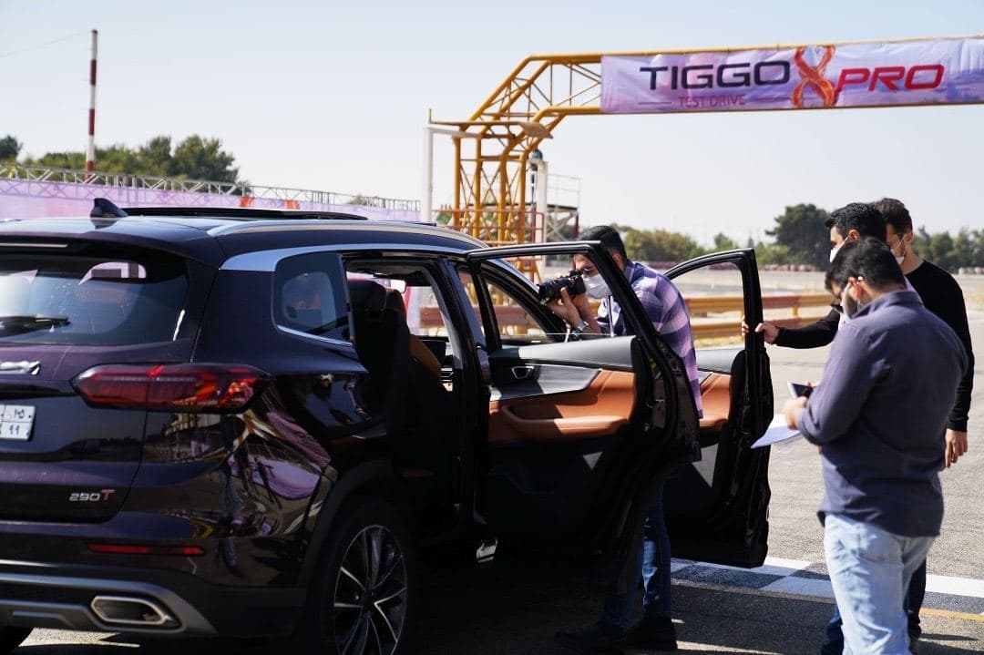تست درایو ویژه خودروی تیگو8 پرو مدیران خودرو