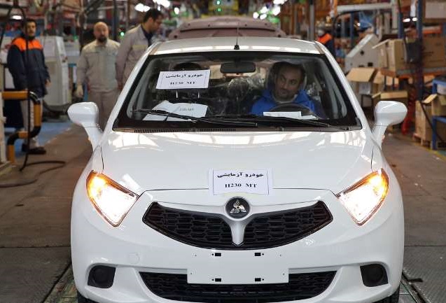 خط تولید پارس خودرو 