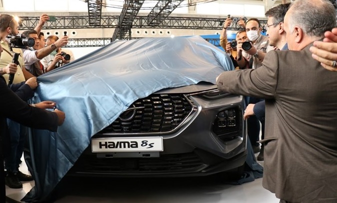 هایما 8S شرکت ایران خودرو رونمایی شد