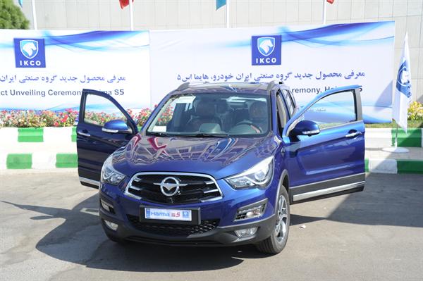 معرفی محصول جدید ایران خودرو هایما S5