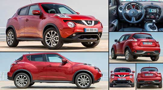 مقایسه میان پژو 2008، رنو کپچر و نیسان جوک