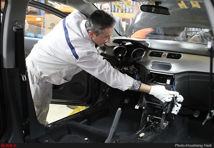 خط تولید پارس خودرو 