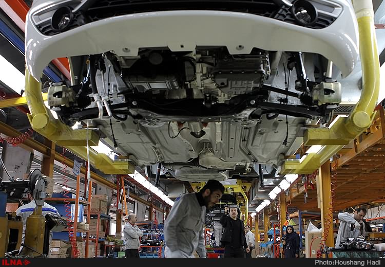 خط تولید پارس خودرو 