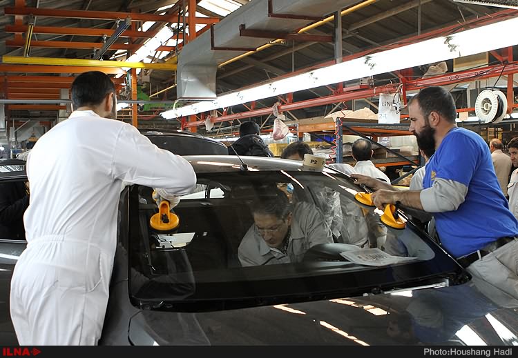 خط تولید پارس خودرو 
