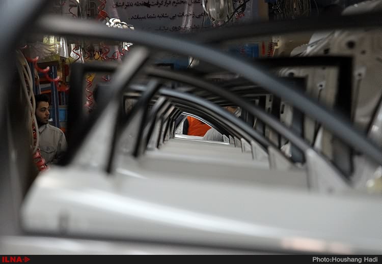 خط تولید پارس خودرو 