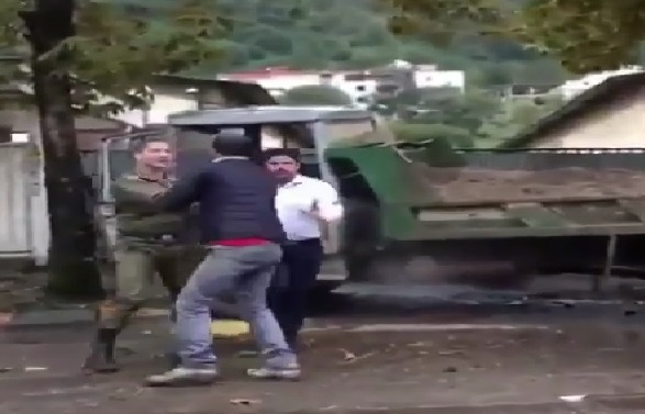 توضیحات پلیس گیلان در مورد انتشار فیلم ضرب و شتم راننده خاور