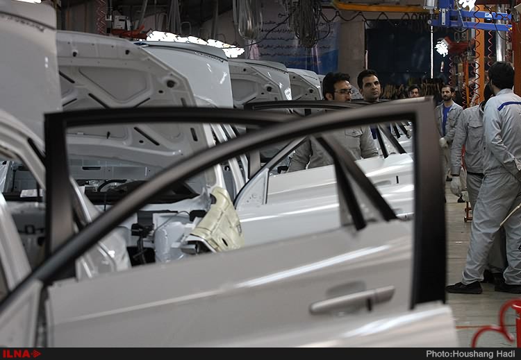 خط تولید پارس خودرو 