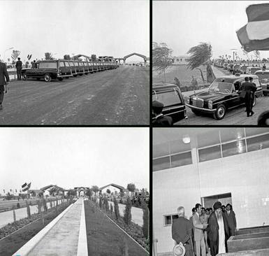 افتتاح بهشت زهرا در تیرماه ۱۳۴۹ افتتاح بهشت زهرا در تیرماه ۱۳۴۹